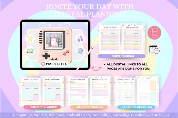 Download Digital Planner for Ipad, Goodnotes - Digital Collection