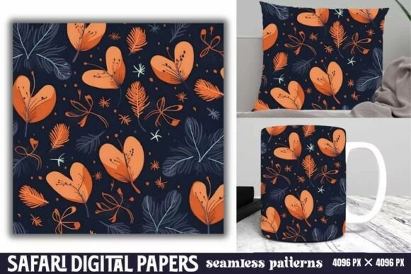 Download Safari Digital Papers Pattern - Digital Collection