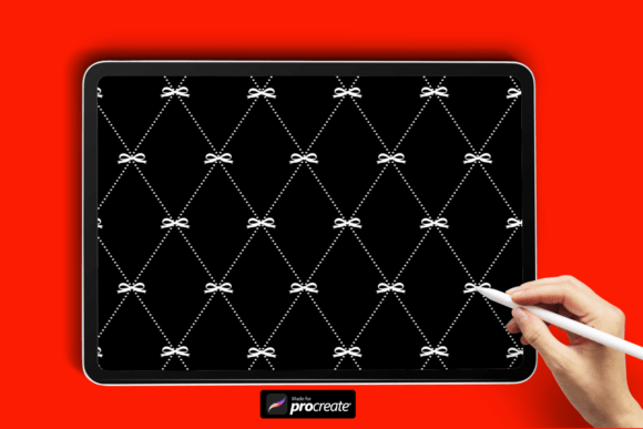 Download Coquette Diamond Pattern Procreate Brush - Pattern Collection