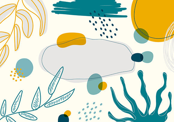 Download Hand Drawn Plants Pattern Background - Pattern Collection