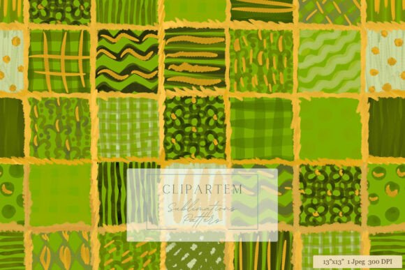 Download Green Gold Abstract Texture Patterns - Pattern Collection