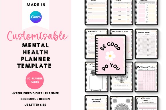 Download &nbsp;Canva Mental Health Digital Planner - Digital Collection