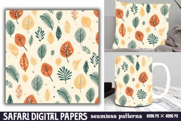 Download Safari Digital Papers Pattern - Digital Collection