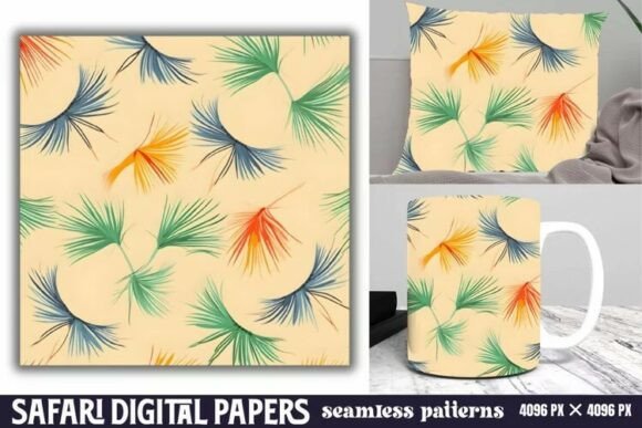 Download Safari Digital Papers Pattern - Digital Collection