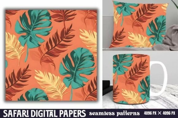 Download Safari Digital Papers Pattern - Digital Collection